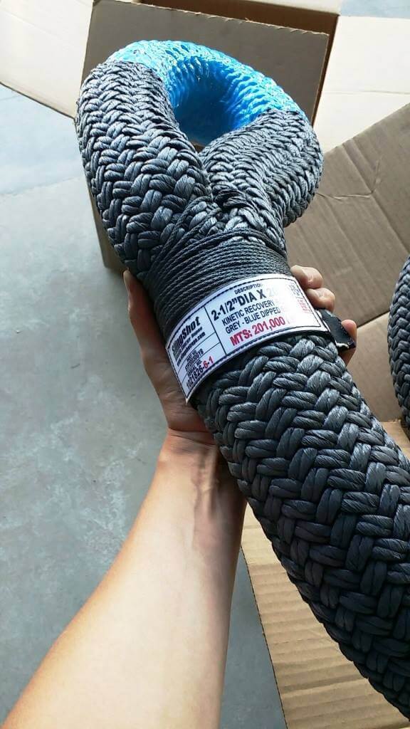 Slingshot Kinetic Energy Recovery Ropes