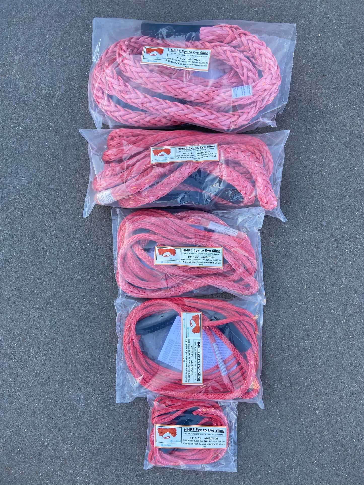 Swift-Line HMPE Synthetic Recovery Line, Tow Rope, Winch Extension