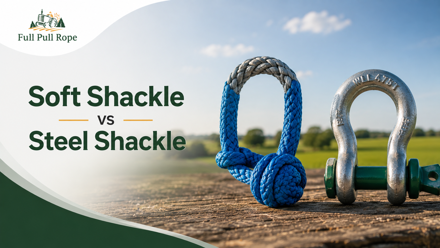 Soft Shackle vs Steel Shackle: Which One Is Safer for Recovery?